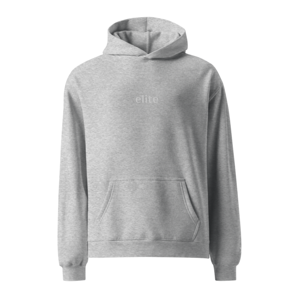 "elite" Simple Clean Hoodie