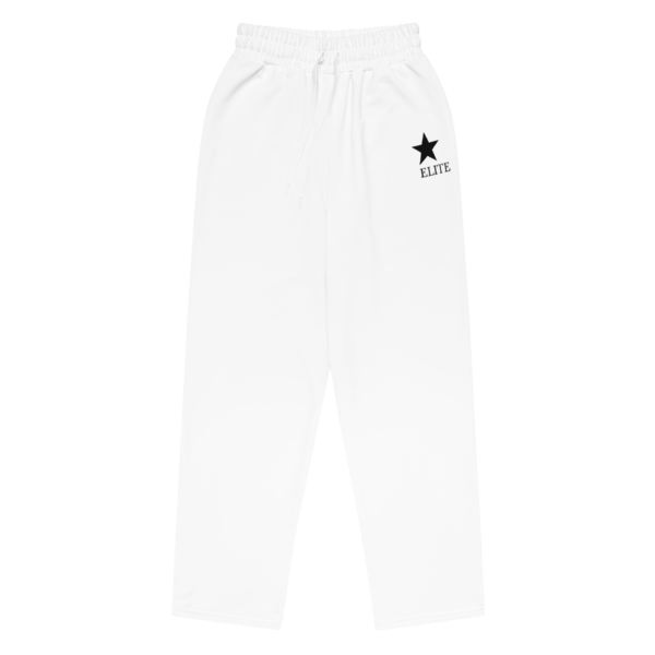 ELITE Wide-leg joggers White