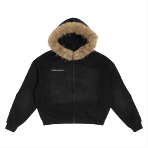 ELITE Boxy Detachable Fur Hoodie