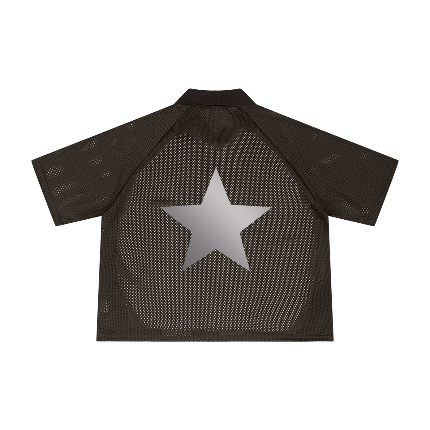 Unisex Striped Mesh Boxy Soccer Jersey - Image 6