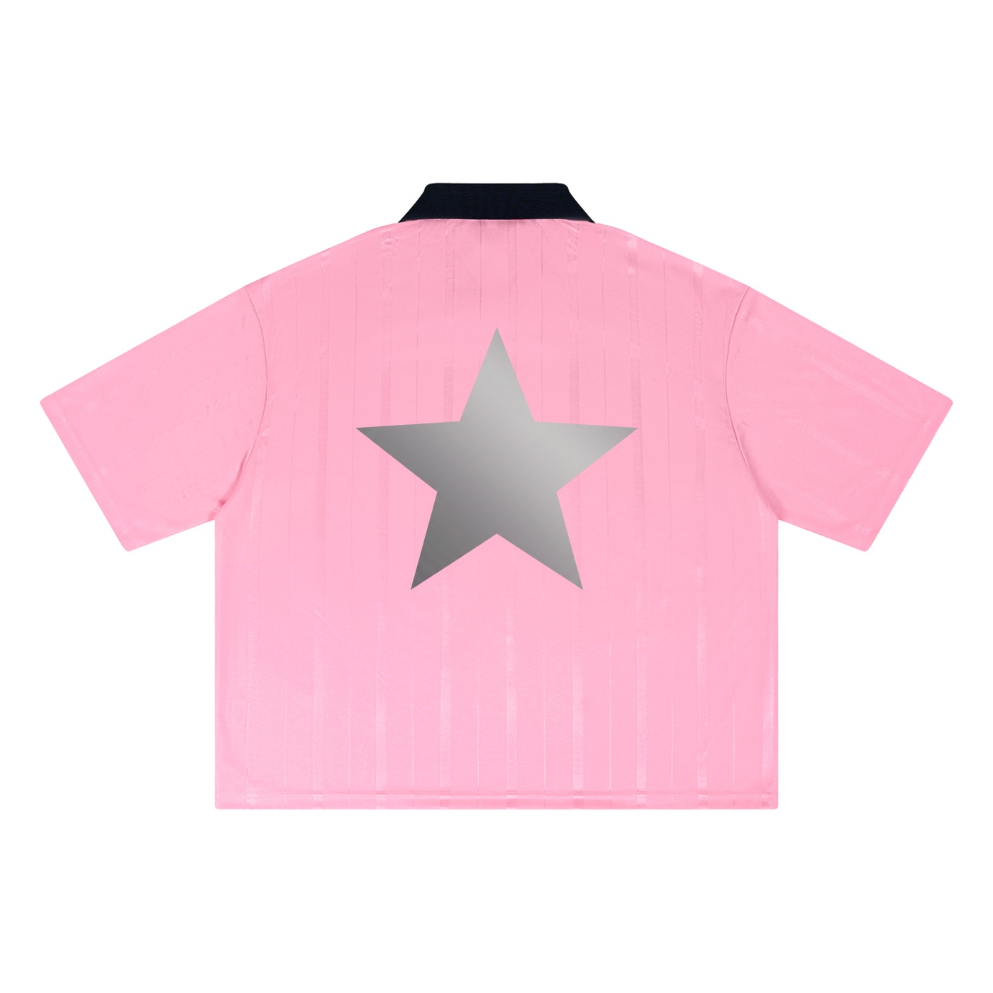 Unisex Striped Boxy Soccer Jersey - Image 6