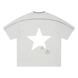 Unisex Oversized Contrast Tape T-Shirt